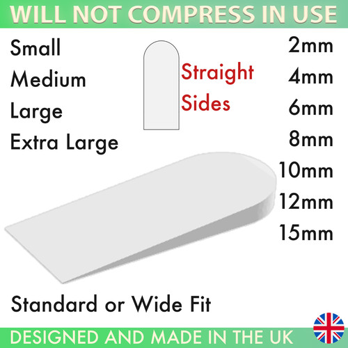Heel raise wedge leg - heel,