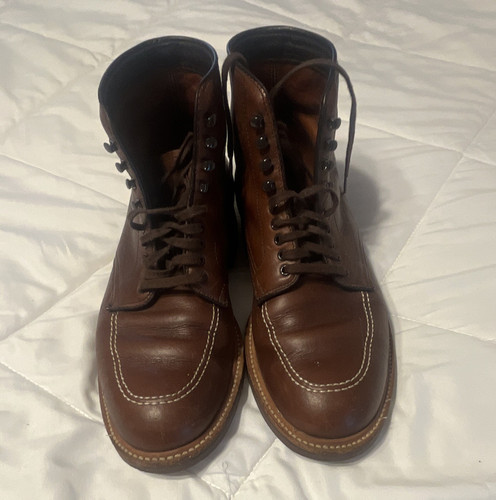 Stivaletti stringati alden - stivaletti,